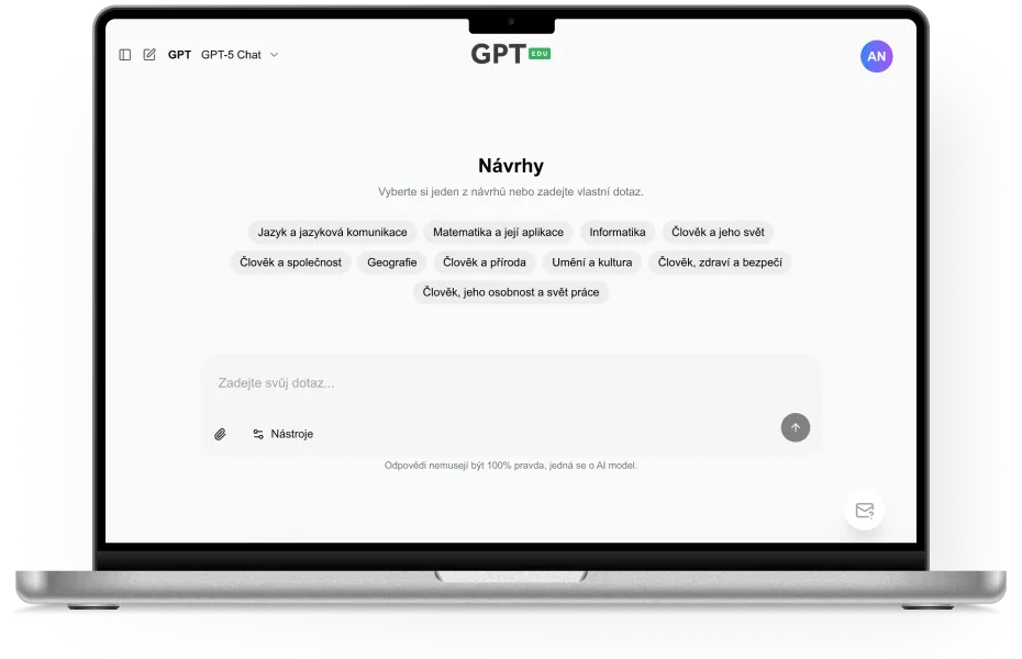 Screenshot aplikace